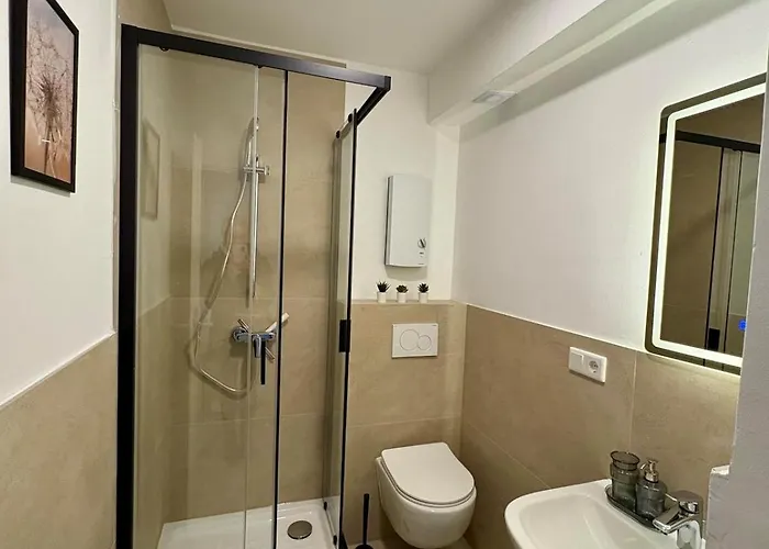 Modernes 1 Zimmerapartment 5 Fuer Monteure&handwerker Mit Wlan